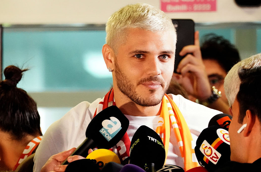 Galatasaray KAP'a açıkladı! Mauro Icardi, İstanbul’a geldi