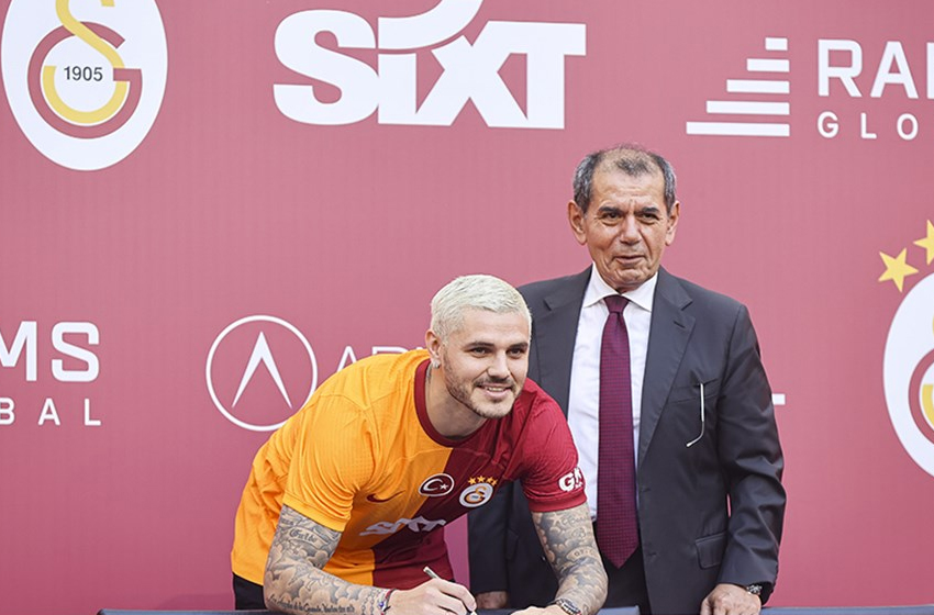 Icardi'nin sponsoru Dursun Özbek