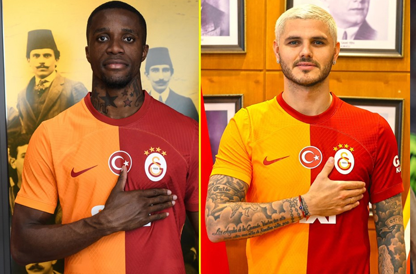 Galatasaray, Wilfried Zaha ve Mauro Icardi'yi sahaya sürdü