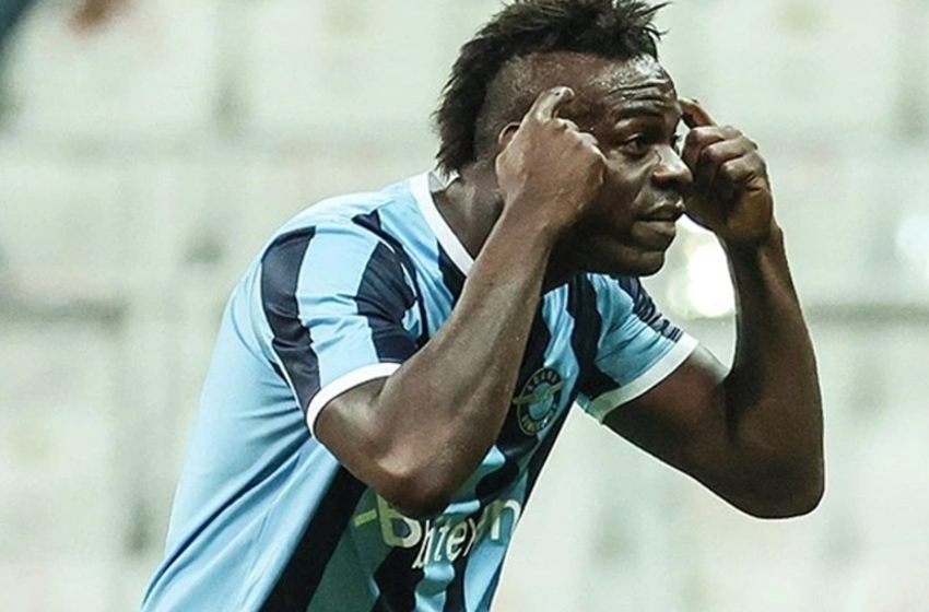 'İki deli' yeniden bir arada! Balotelli resmen Adana Demirspor'da!