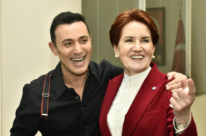 Mustafa Sandal Meral Akşener’i ziyaret etti!