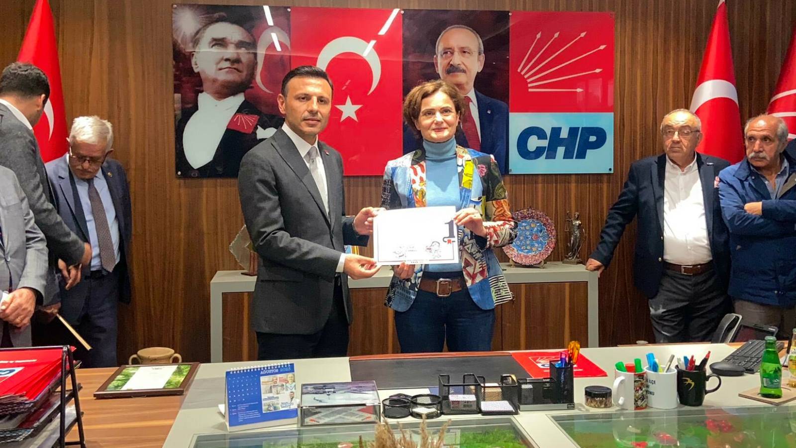 CHP İstanbul'da devir teslim işlemi tamam