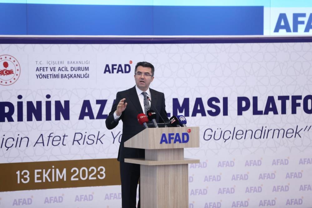 AFAD Başkanı Memiş: Deprem ölçer istasyonlarımızın sayısı bin 145’e ulaşmıştır