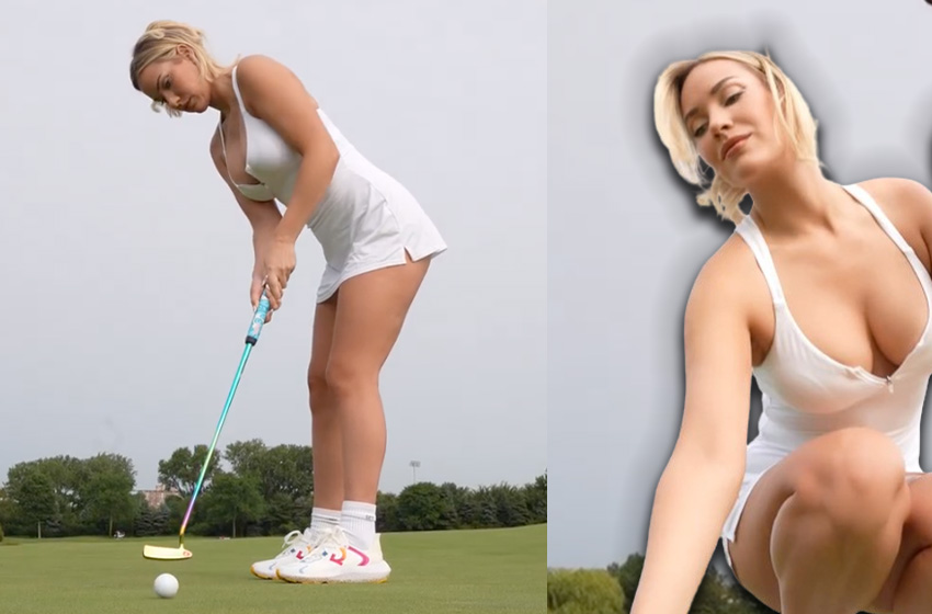 Paige Spiranac beğenileri yatağından topladı!