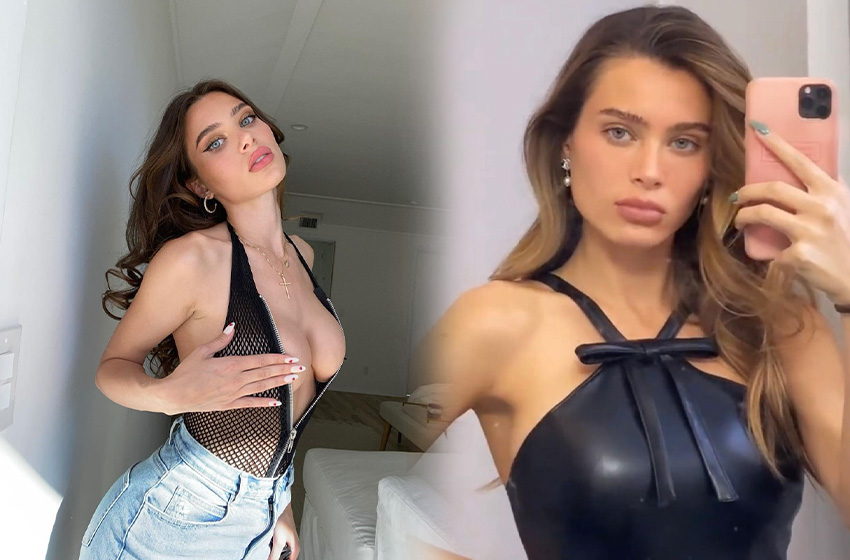 Lana Rhoades Işık hatasına maruz kaldı! İçi resmen gözüktü