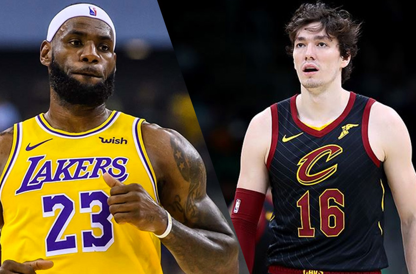 Cedi Osman LeBron'a acımadı