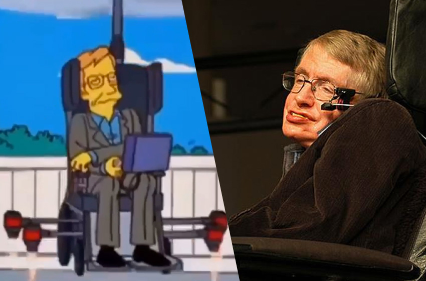 Simpsonlar yine bildi! Yıllar önce Stephen Hawking'i de öngörmüş…