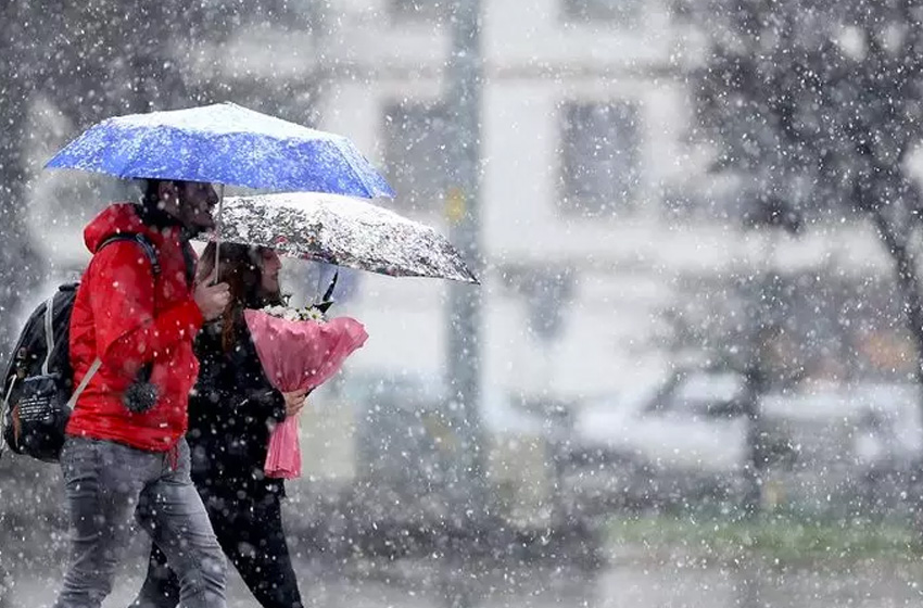 Meteoroloji alarm verdi! Kar İstanbul’un kapısına dayandı