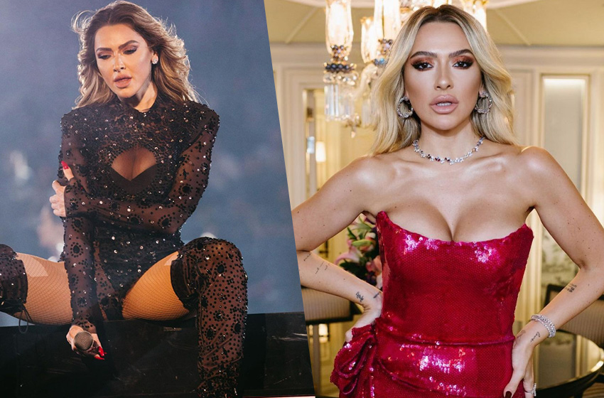 Hadise 'Hadise' yarattı! Tranparan mayosuyla süzülerek dans etti!