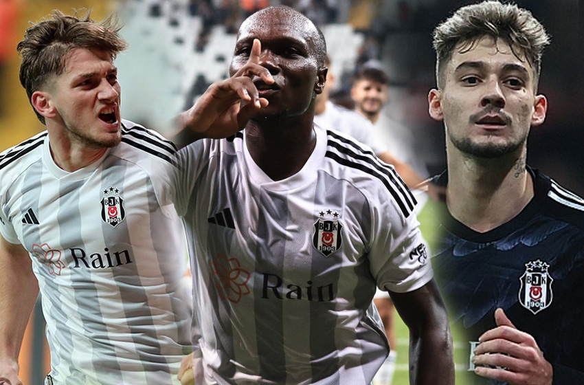 Beşiktaş'ta o üçlü çok güçlü! Gol olup yağacaklar