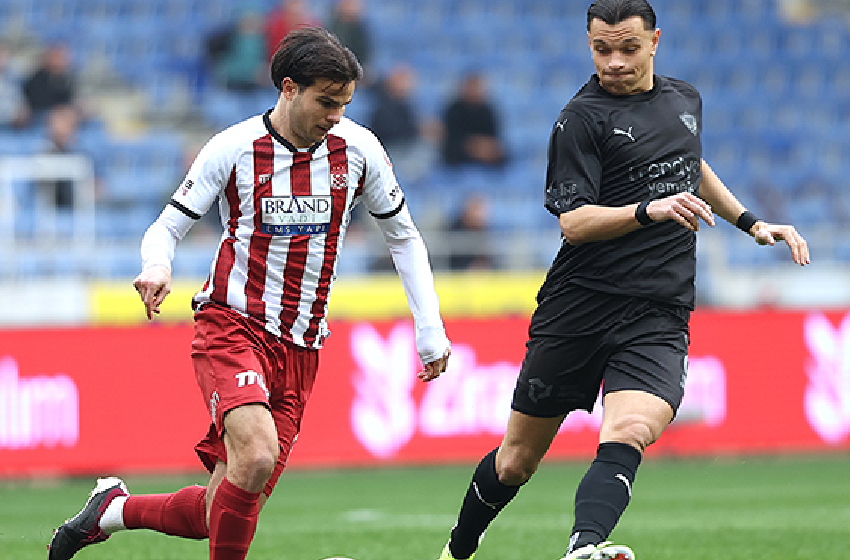 Hatay ile Sivas 1-1 berabere kaldı