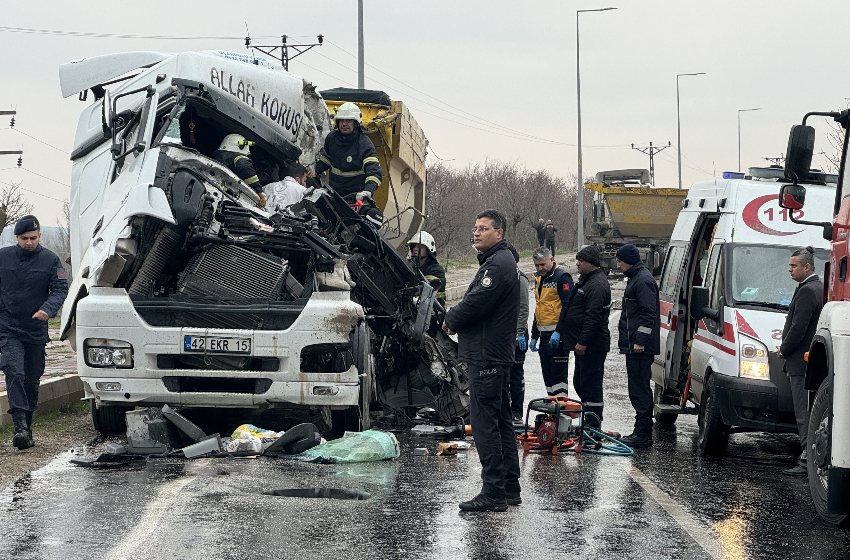 Edirne'de feci kaza 1 ölü