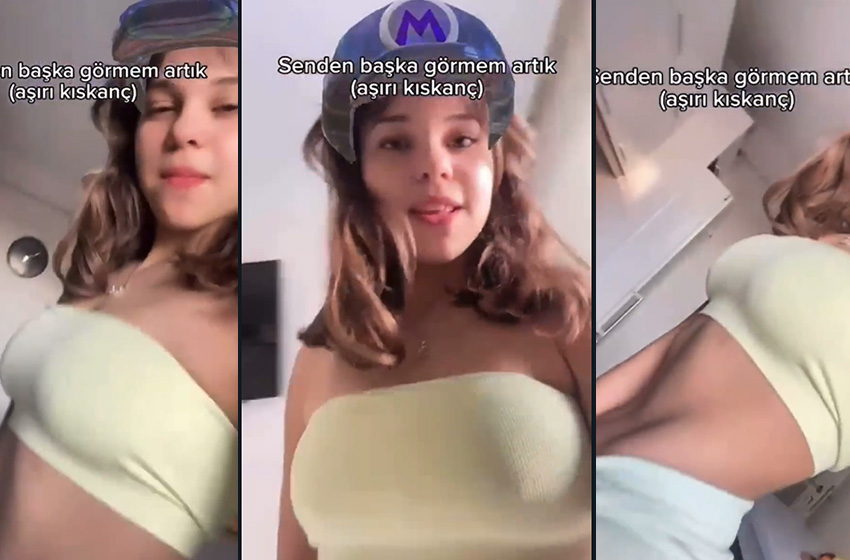 İnce beliyle Tiktok'u salladı