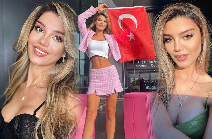 Elmas Yılmaz 2024 World Miss Europe'u kazandı, bayrakları astırdı