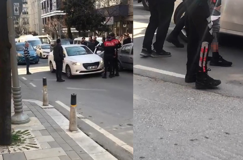 İstanbul'da bir polis, sokak ortasında vatandaşı vurdu