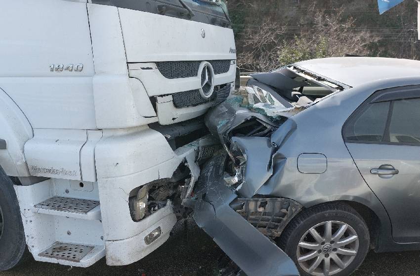 Samsun'da zincirleme trafik kazası