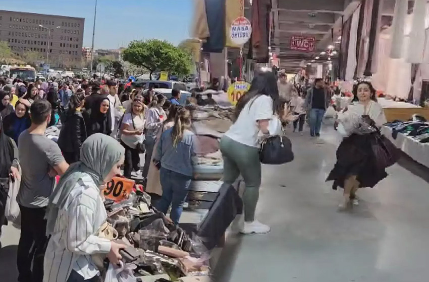 Pazarda bomba paniği! Bakırköy'ü birbirine kattı