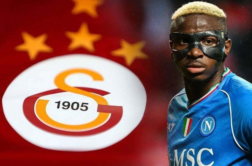 Galatasaray transferi resmen açıkladı: Osimhen  İstanbul'da