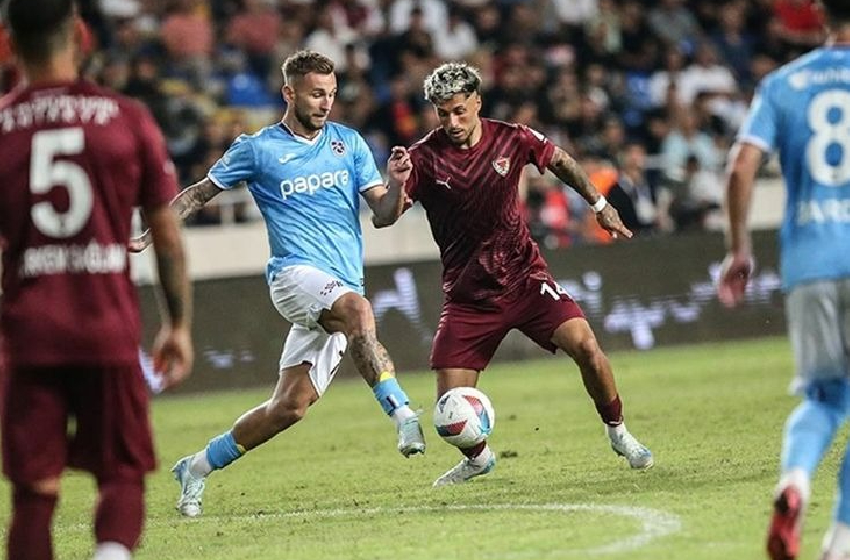 Hatayspor ile Trabzonspor 1-1 berabere kaldı