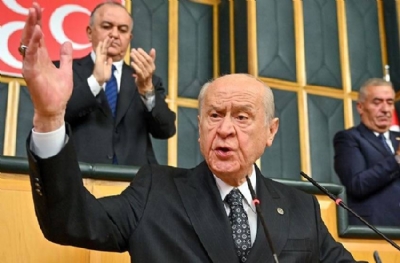 MHP lideri Devlet Bahçeli, terörist Abdullah Öcalan'a Meclis'te konuşması için çağrı yaptı.